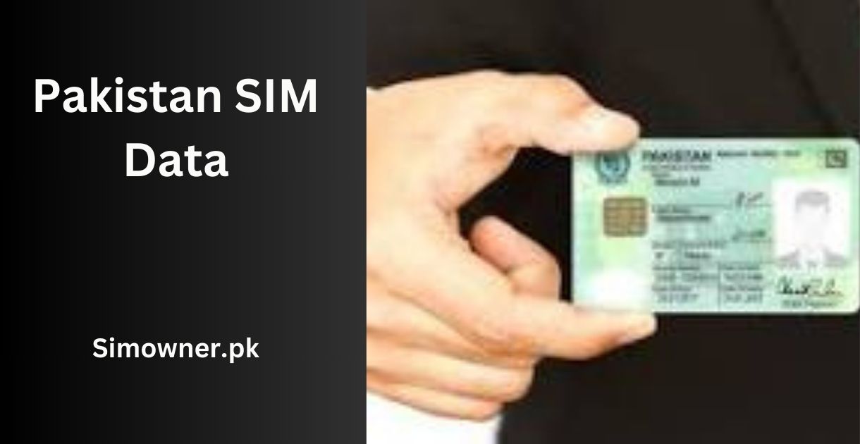 Pakistan SIM Data