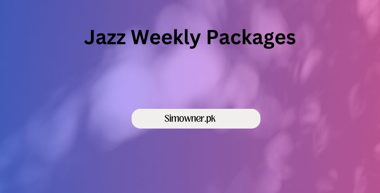 Jazz Weekly Packages 2025